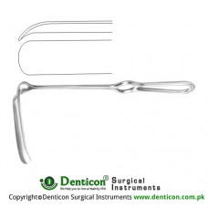 Hoesel Retractor Stainless Steel, 26 cm - 10 1/4" Blade Size 63 x 21 mm